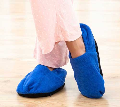 ugodno zagrijane papuče u mikrovalnoj